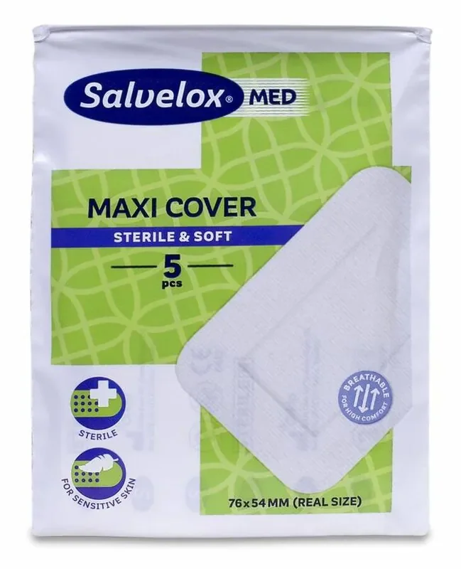 Salvelox Med Maxi Cover, 5 Uds
