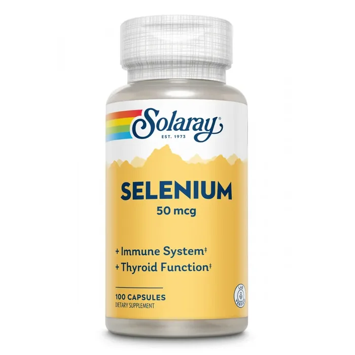 SELENIUM 50 MCG 100 CAP SOLARAY