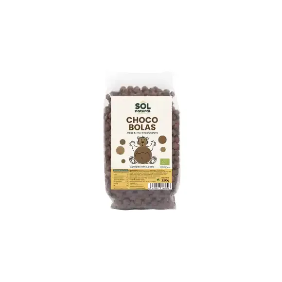 Sol Natural – Choco Bolas Chocolate BIO 250g