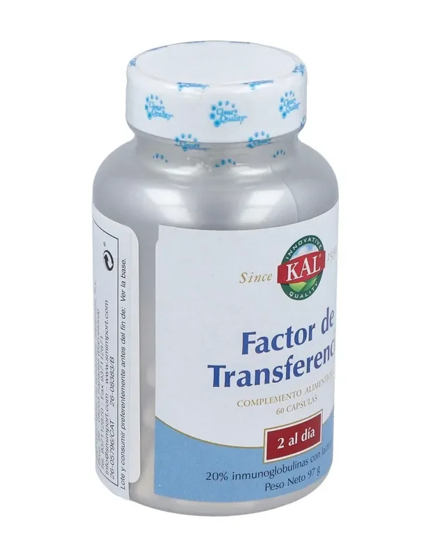 Solaray Factores Transferencia 60 Cap