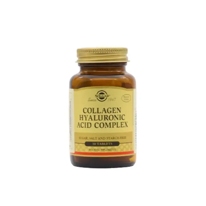 Solgar Collagen Hyaluronic Acid Complex 30 Comprimidos