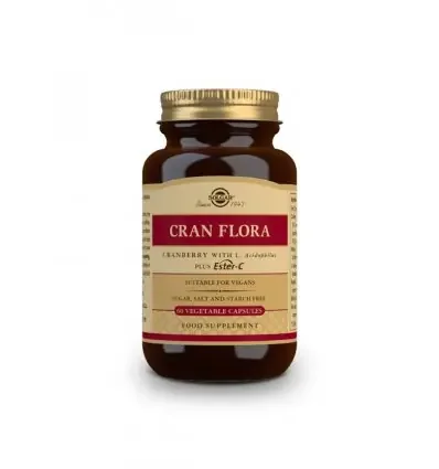 Solgar Cran Flora 60 Cápsulas