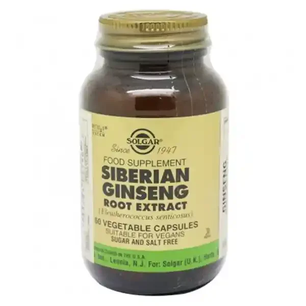Solgar Ginseng Siberiano 60caps