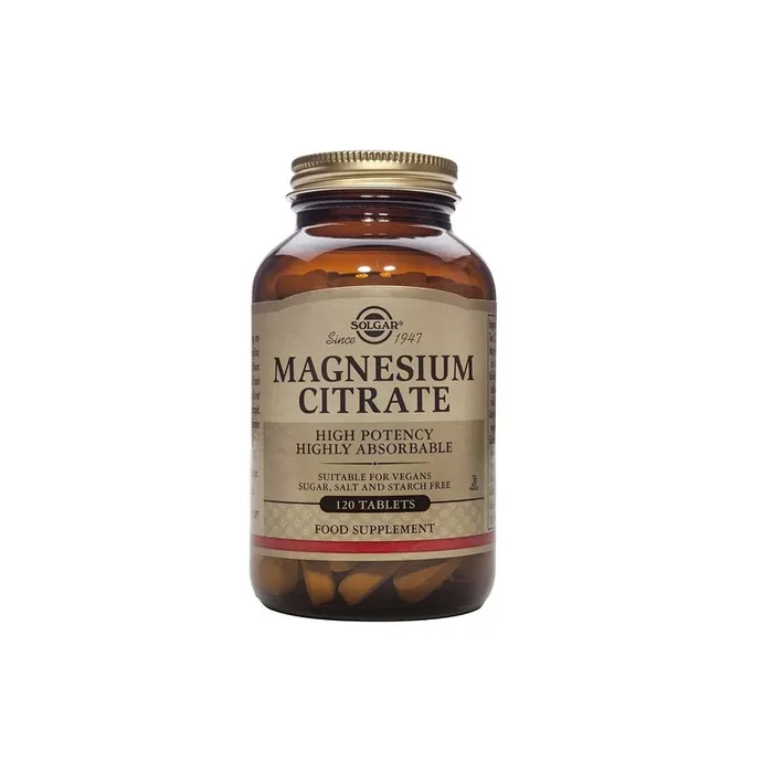 Solgar Magnesio Citrato 400 Mg 120 Comp
