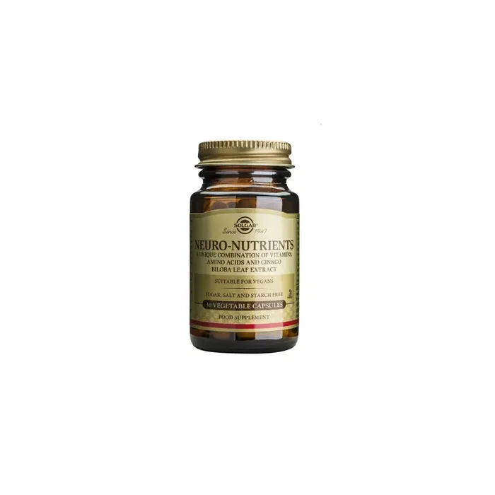 Solgar Neuro Nutrientes 60 Caps