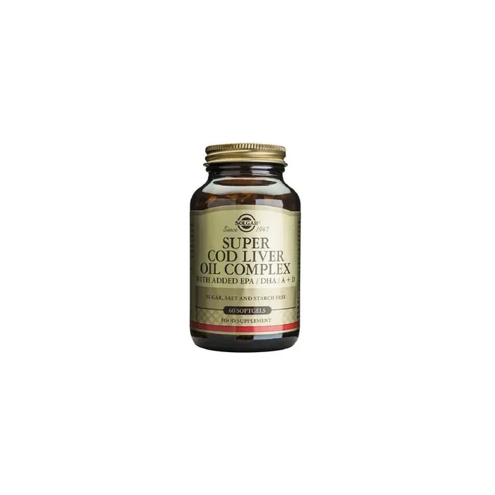 Solgar Super Cod Liver Oil Complex 60 Capsulas