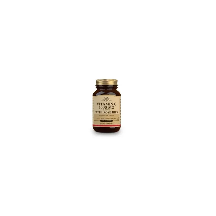 Solgar Vitamina C 1000 Mg Rose Hips 100 Comp Sol