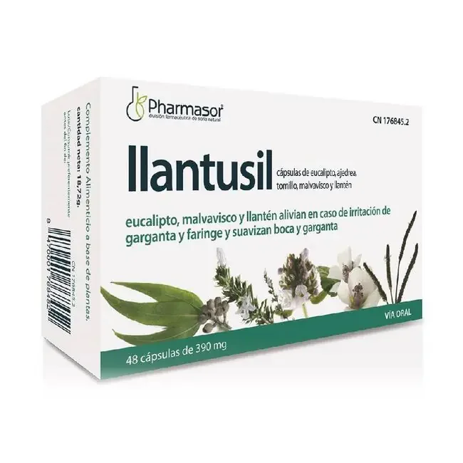 Soria Natural Llantusil, 48 Cápsulas