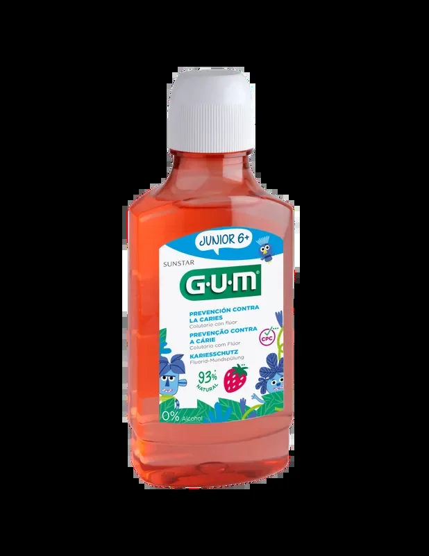 SUNSTAR GUM COLUTORIO JUNIOR 6+ 300ML