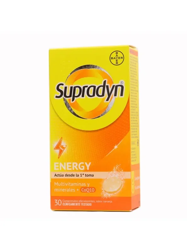 SUPRADYN ENERGY 30 COMPRIMIDOS EFERVESCENTES