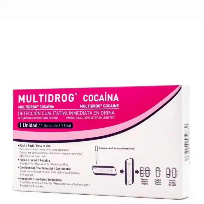 Test de Cocaína 1 Test Multidrog