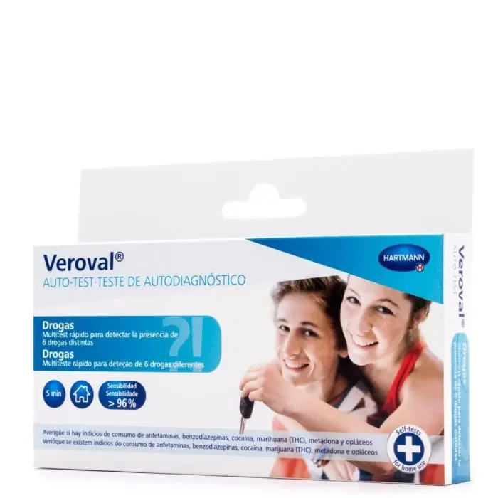 Test de Drogas Veroval 1 Test Detecta 6 Drogas