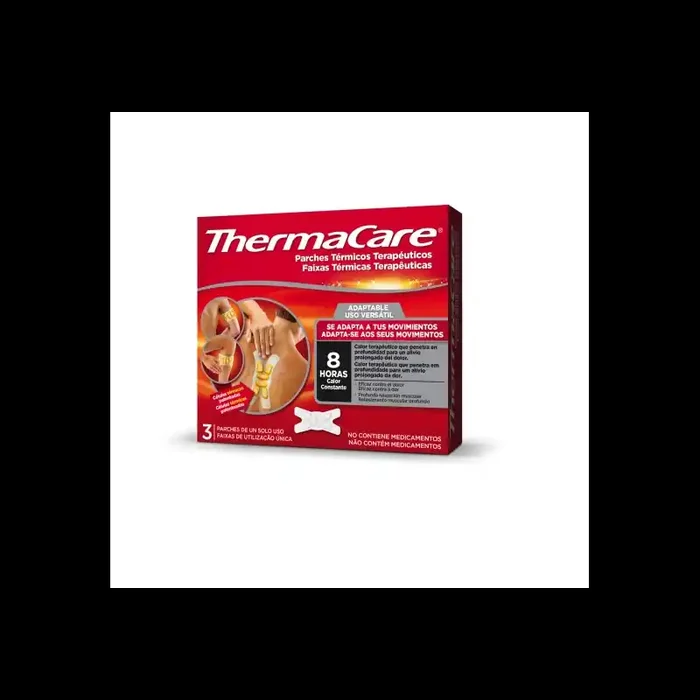 Thermacare parches termicos adaptable 3 uds