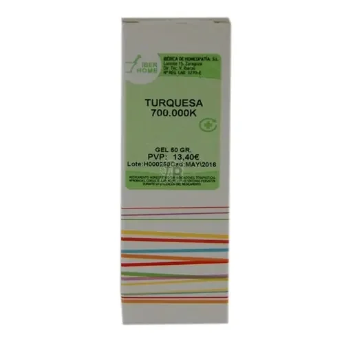 Turquesa 700.000K Gel 50 Gr. Iberhome