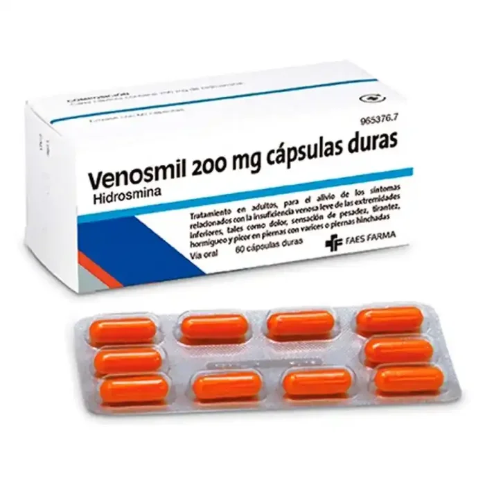 Venosmil 200 mg 60 Cápsulas