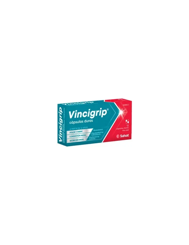 Vincigrip 12 Cápsulas Duras