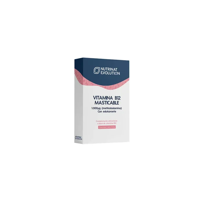 VIT B12 MASTICABLE 30 COMP NUTRINAT EVOLUTION