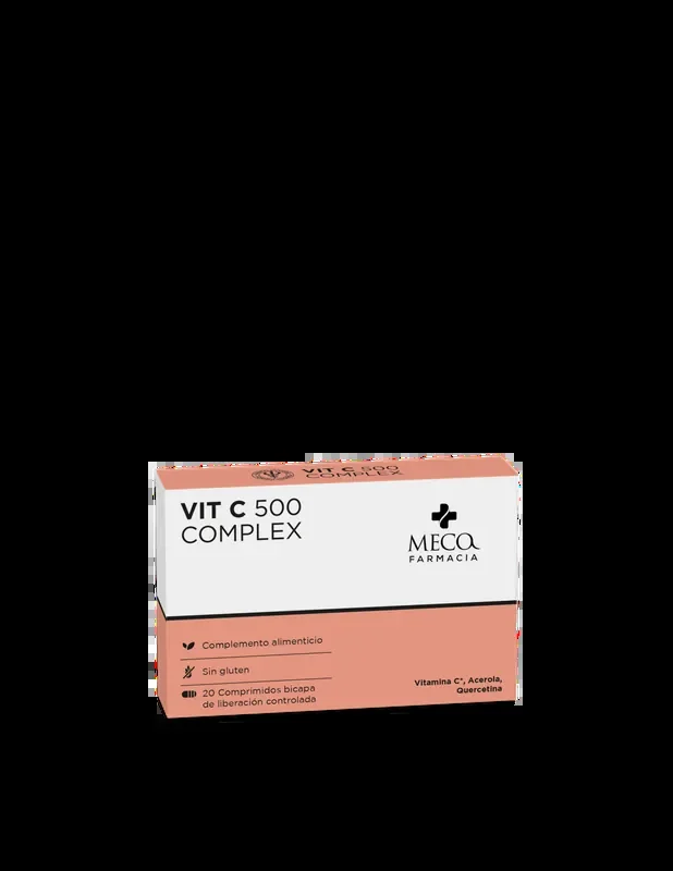 Vitamina C 500mg Complex, 20 Comprimidos