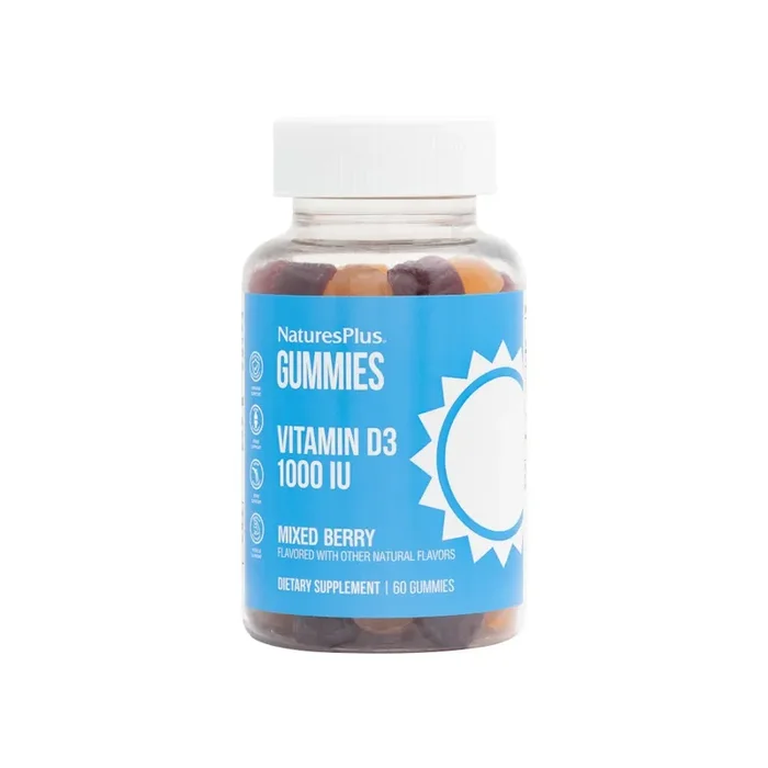 VITAMINA D3 1000 UI 60 GUMMIES NATURES PLUS