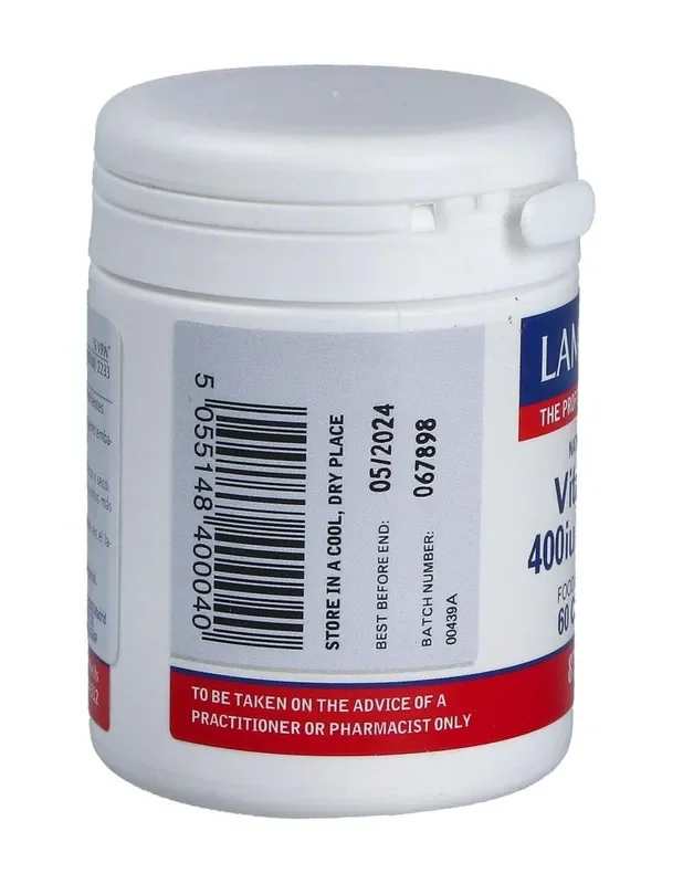Vitamina E Natural 400Ui 60 Cap.