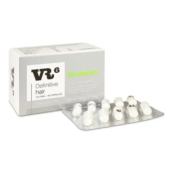 Vr6 Hair Evolution Caps 60 Capsulas