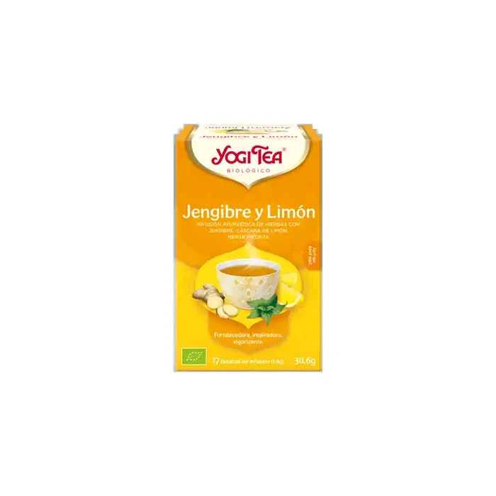YOGI TEA JENGIBRE LIMON 17 BOLSAS
