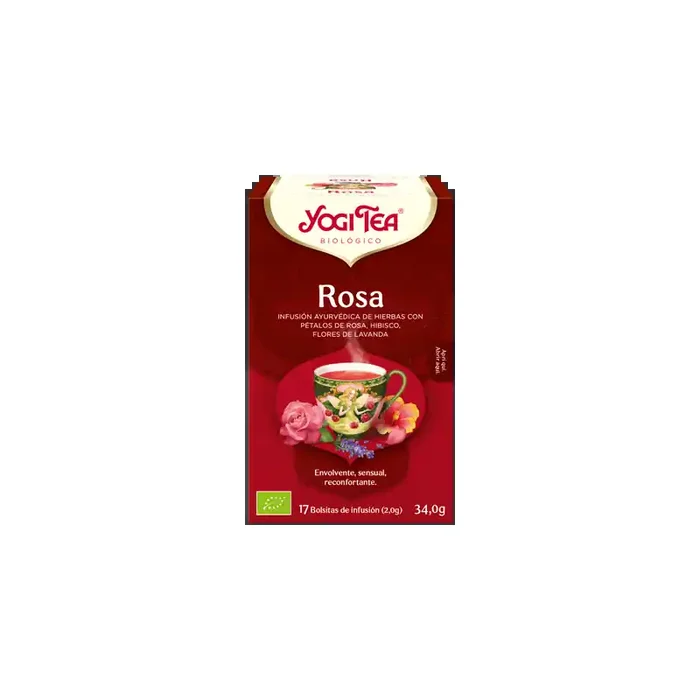 YOGI TEA ROSA 17 BOLSAS