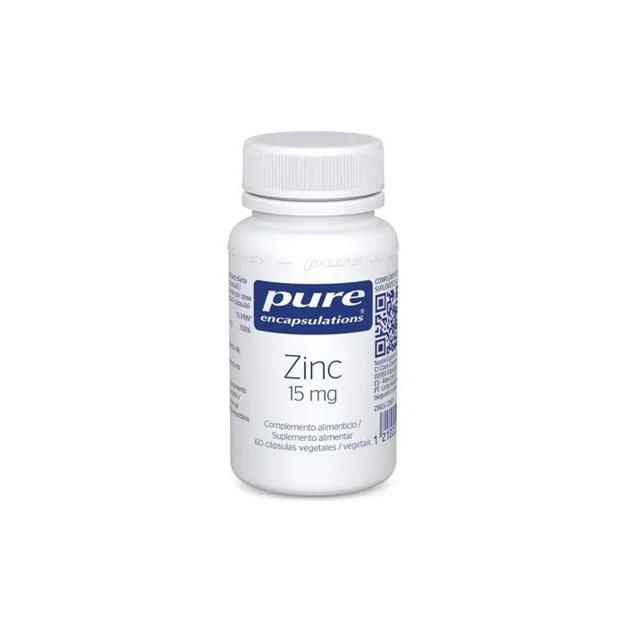 ZINC 15 MG 60 CAP PURE ENCAPSULATIONS